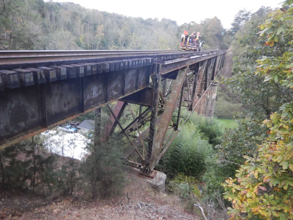 Rail bridge inspection