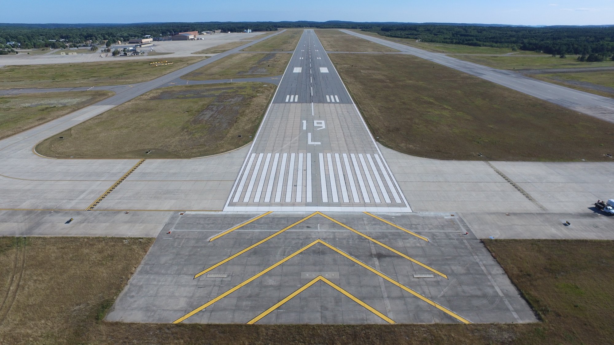 Airport runway approach, ARE UAS Services