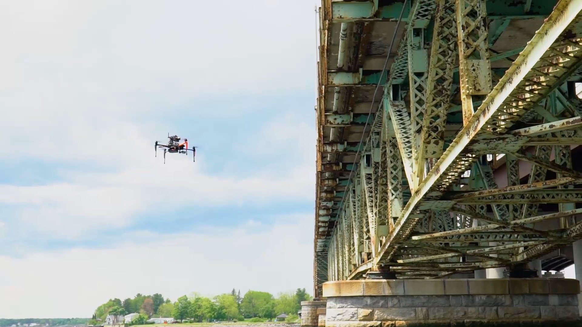 UAS bridge inspection